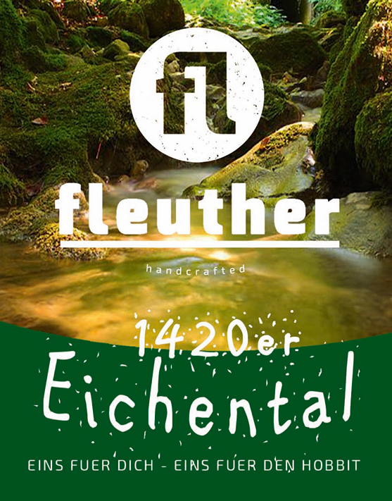 biersorte fleuther brown ale 1420er 2018 etikett