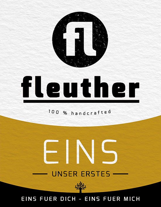 biersorte fleuther eins seit 2016 etikett